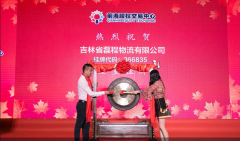 强烈热闹庆贺磊程物流无限公司成功登入新四板